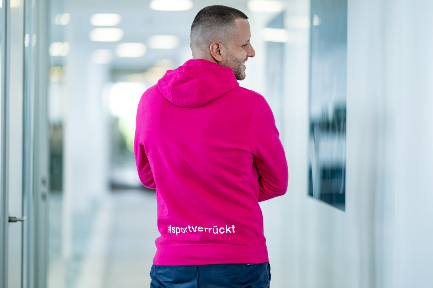 Deutsche Sportakademie Hoodie Pink Unisex