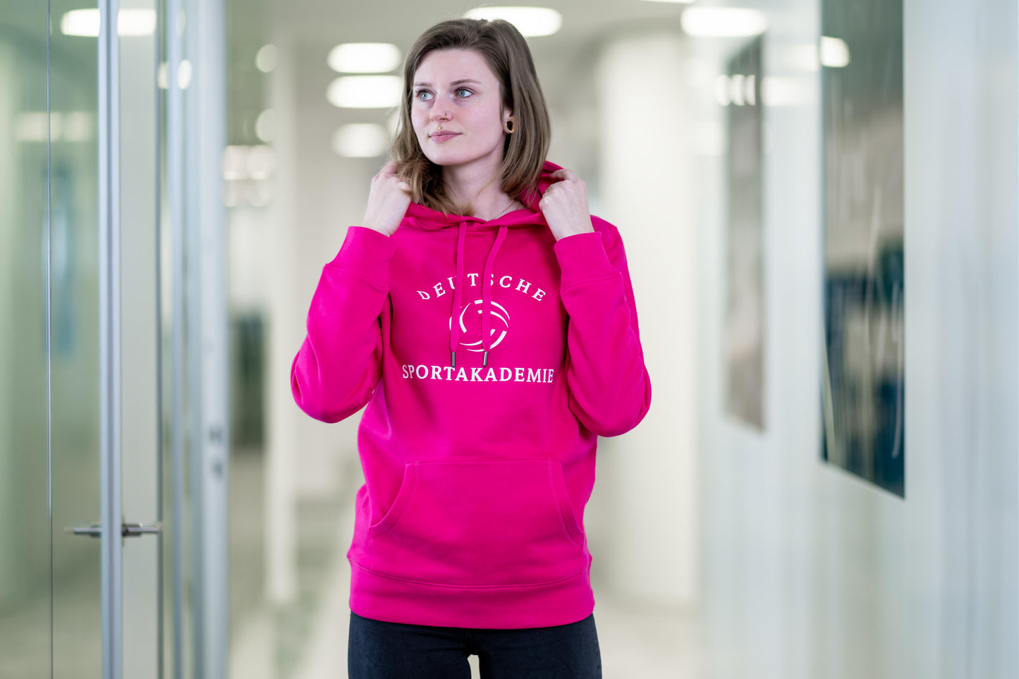 Deutsche Sportakademie Hoodie Pink Unisex