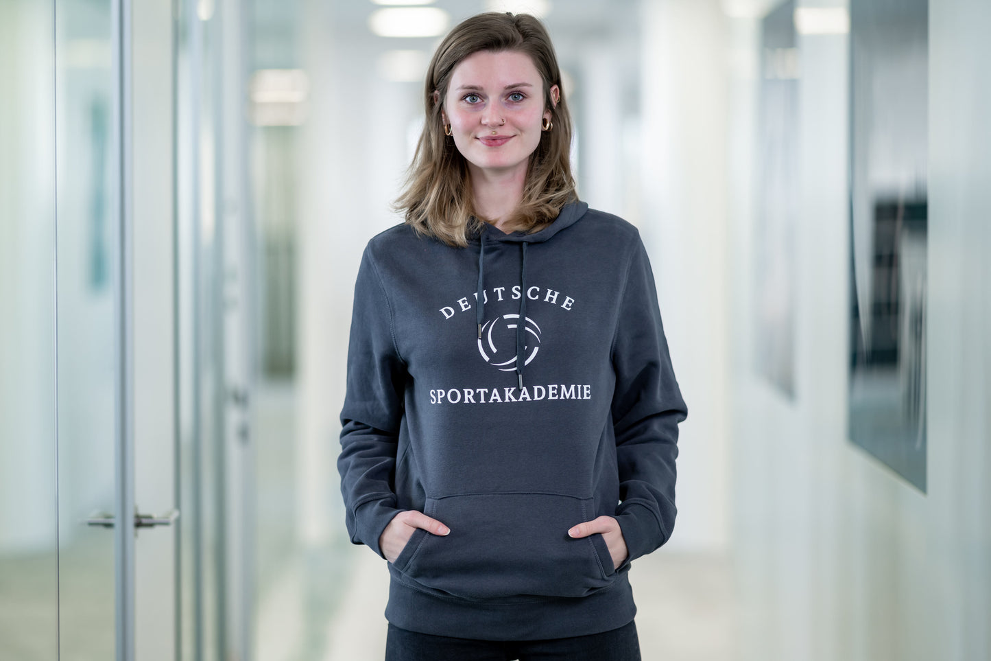 Deutsche Sportakademie Hoodie Asphalt Unisex