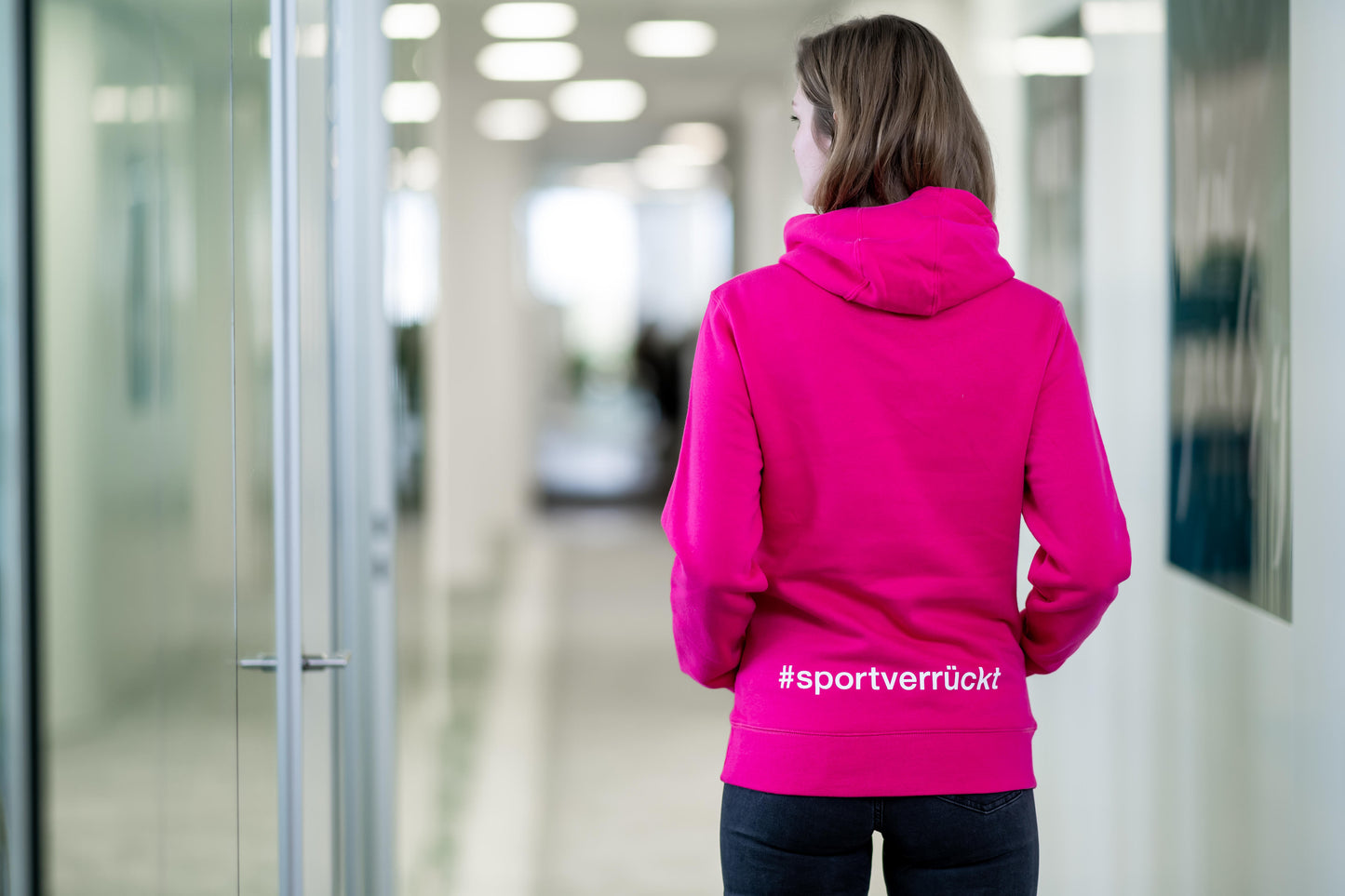 Deutsche Sportakademie Hoodie Pink Unisex